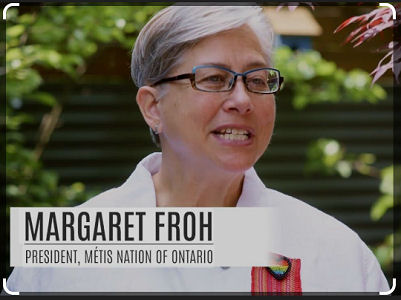 Video thumbnail representing the Métis Nation of Ontario YouTube channel